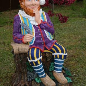 Скульптура Гном -Писатель 130х90х90 см