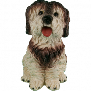 Садовая фигура Болонка, 26х20 см.