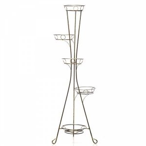Кованая Стойка для 5-ти цветов арт. 21085, 53х149х52 см.