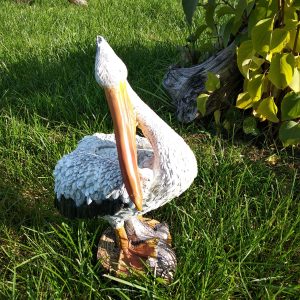 Садовая фигура Пеликан стоячий, 48х32 см.
