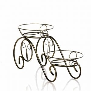 Подставка для цветов кованая арт. 21036, 25х30х56 см.