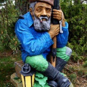 Скульптура Сторож 100х80х60 см