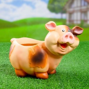 Кашпо Свинка маленькая