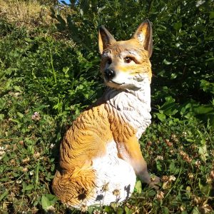 Садовая фигура Лиса, 38х27 см.