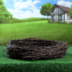 Садовая фигура Гнездо плетеное большое