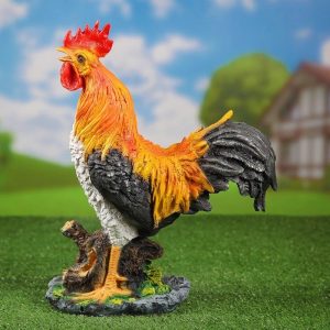 Садовая фигура Петушок, 33х37 см.