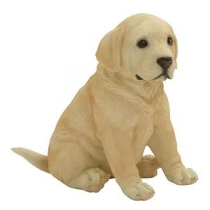 Садовая фигура Лабрадор маленький, 24х23 см.