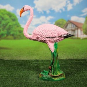 Садовая фигура Фламинго, 80х65 см.