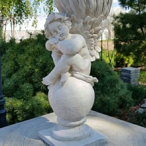 Садовая фигура Ваза ангел, 27х47 см.