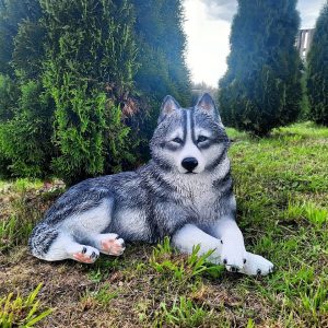Садовая фигура Хаски 65х43х44 см