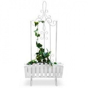 Кованая подставка для цветов Кантри арт.19038, 40х128х63 см.