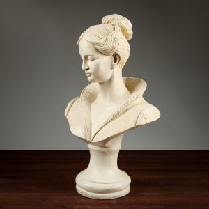 Античная скульптура Бюст Диана, 48х32 см.