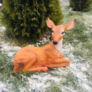 Садовая фигура Косуля маленькая, 37х39 см.