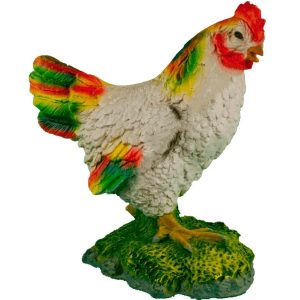 Садовая фигура Курица новая, 32х27 см.