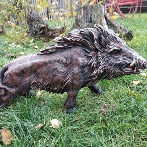 Садовая фигура Кабан средний, 56х32 см.