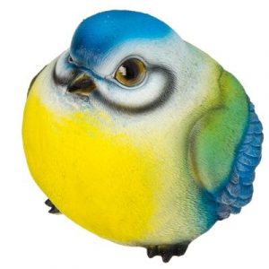 Садовая фигура Синица маленькая, 22х21 см.