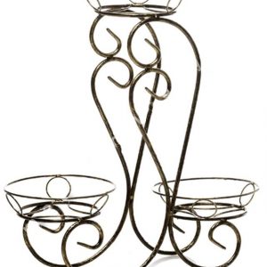 Подставка для цветов кованая арт. 21039, 25х63х59 см.