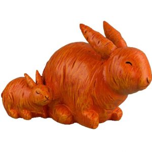 Садовая фигура Морковные зайцы, 24х30 см.