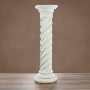 Античная колонна завитая высокая, 98х30 см.