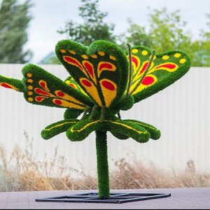 Топиари Бабочка на ромашке 140х150х160 см