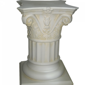 Античная колонна с рисунком большая, 53х40 см.