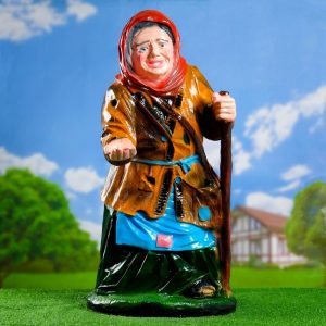 Садовая фигура Нищенка 85х65 см.