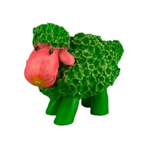 Садовая фигура Цветочная овечка 19х22 см