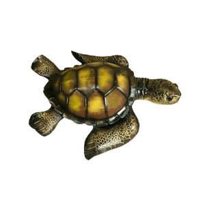Садовая фигура Морская черепашка, 18х20х12 см.