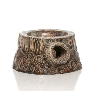 Садовое кашпо для цветов Пень дуб большой, 47х30х48 см.