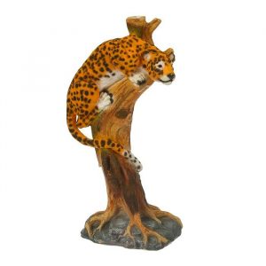 Садовая фигура Ягуар на дереве, 95 см.