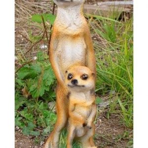 Садовая фигура Два суриката, 33 см.