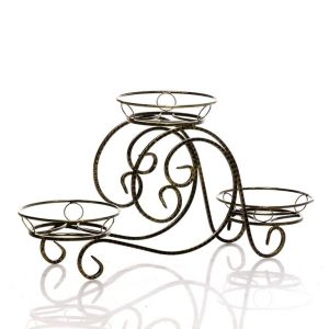 Подставка для цветов кованая арт. 21070, 28х37х90 см.