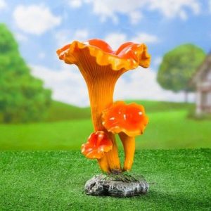 Садовая фигура Гриб три лисички, 29х18 см.