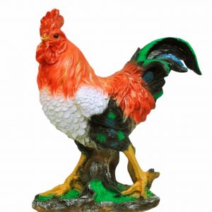 Садовая фигура Петух беговой,  37х40 см