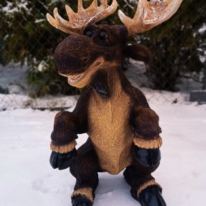 Садовая фигура Лось мультяшный 95х70 см.