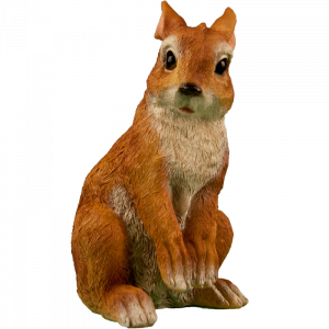 Садовая фигура Заяц лапки вместе, 30х19 см.