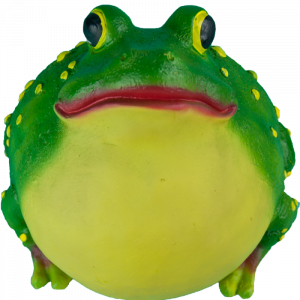 Садовая фигура Лягушка-толстушка, 29х26 см