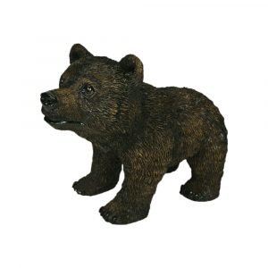 Садовая фигура Медвежонок стоит 37х27 см