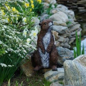 Садовая фигура Выдра, 36х28 см.