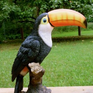 Садовая фигура Тукан, 35х37 см.