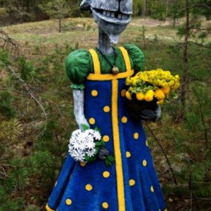 Скульптура Коза-Дереза 150х85х60 см