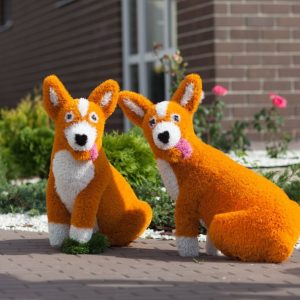 Топиари корги 72x40x55 см