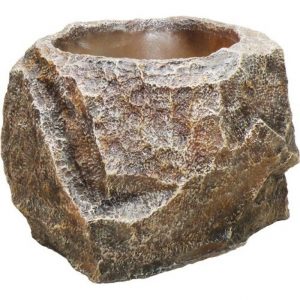 Садовое кашпо для цветов Камень гранит, 57х34х60 см.