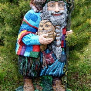 Скульптура Сказочник 130х70х60 см