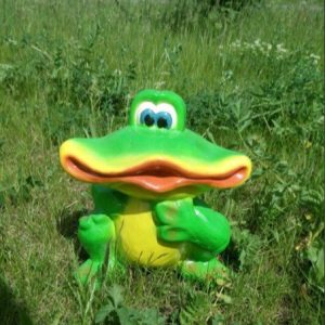 Садовая фигура Лягушка довольная, 28х24 см.