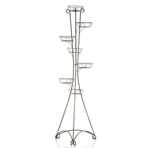 Кованая Стойка для 7-ми цветов арт. 21086, 55х177х53 см.