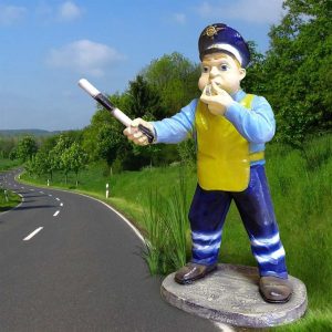 Садовая фигура Гаишник 50х75х45 см.