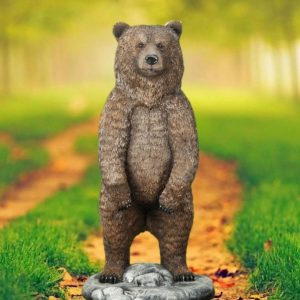 Садовая фигура Медведь большой стоящий 103х56х53 см