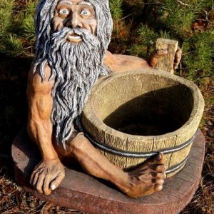 Скульптура Банный — запарник для банных веников 70х90х65 см