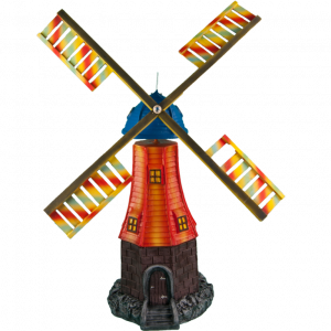 Декоративная Мельница средняя 2-х этажная, 85х50 см.